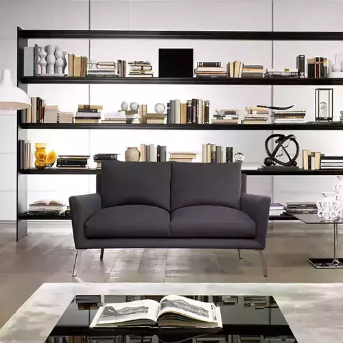 Ava Contemporary Sofa 3D Model 