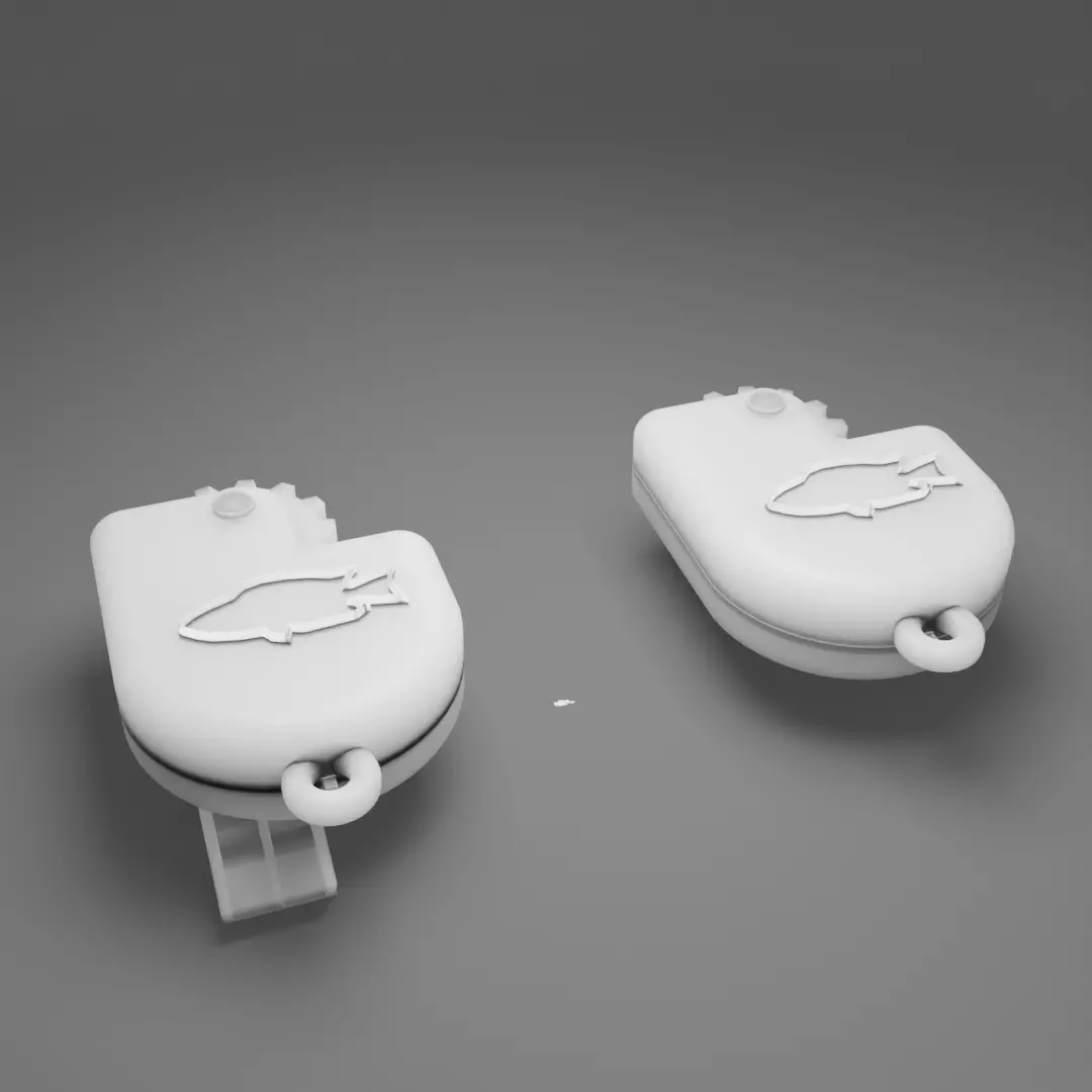 Fish Clicker 3D print model_0