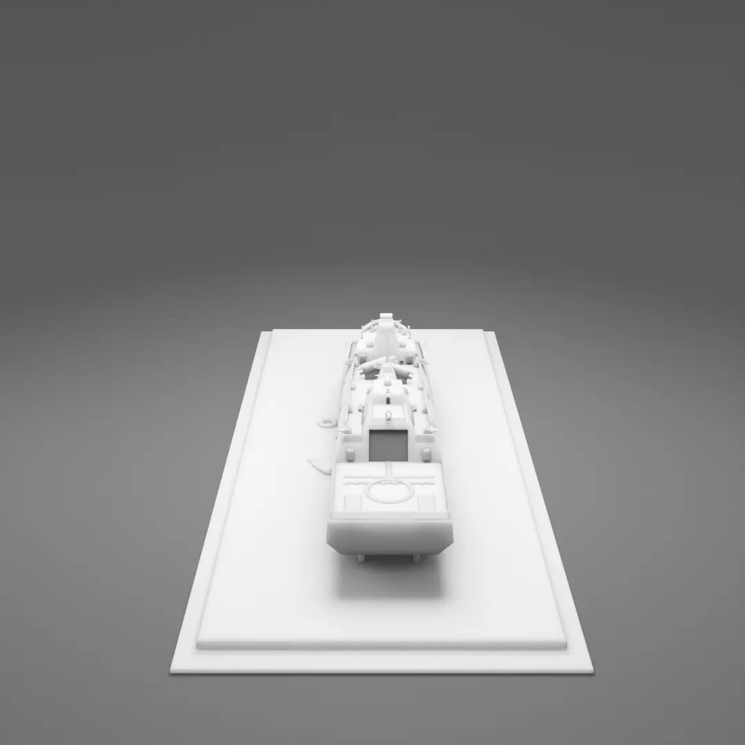 Tamandare Frigate - FDM printing 3D print model_3