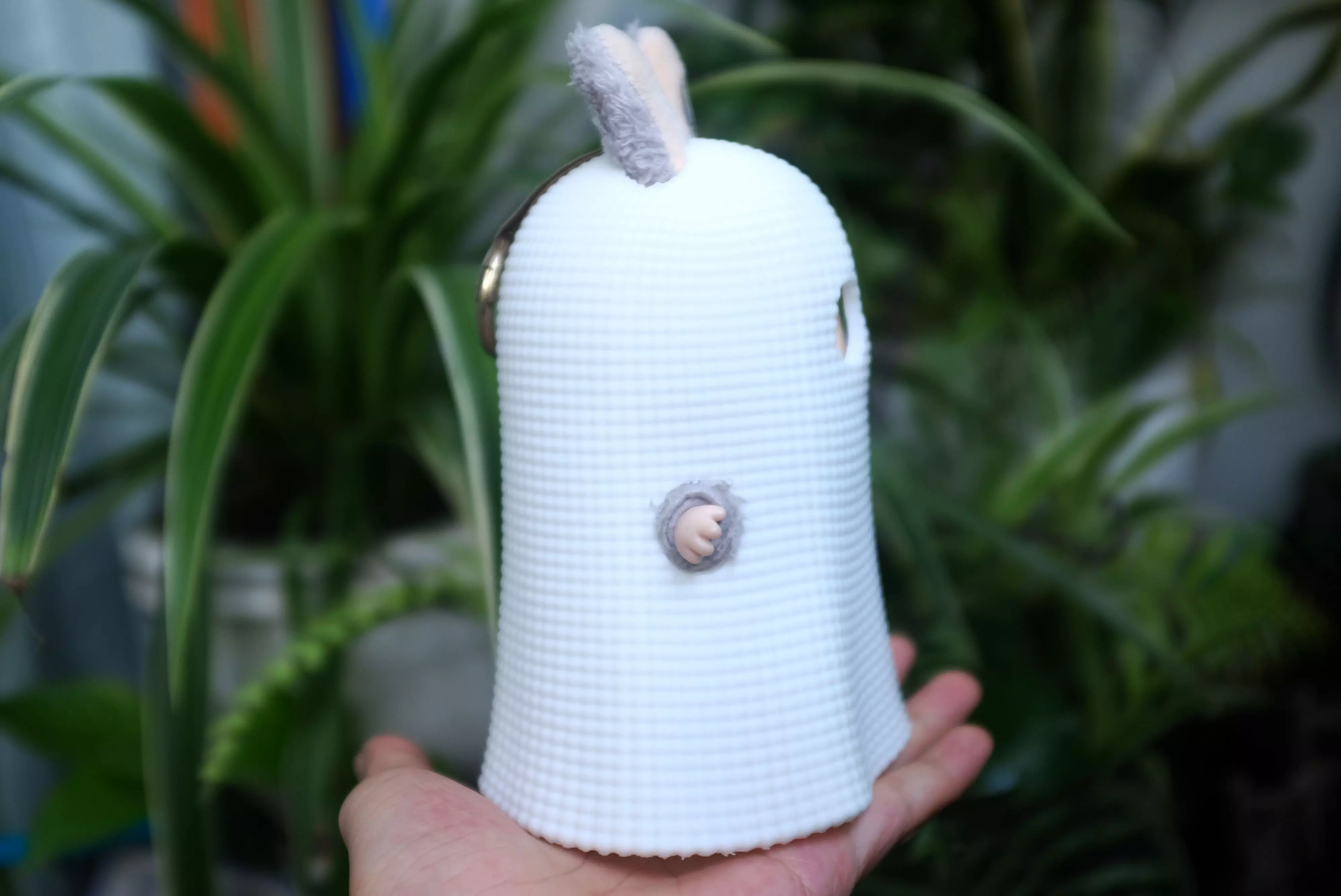 Labubu Accessories - Ghost Patterned costume for Halloween 3D print model_10