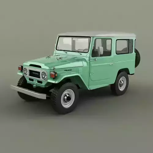 Toyota Land Cruiser FJ40 3D model