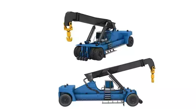 Reach Stacker Container Handler 3D model