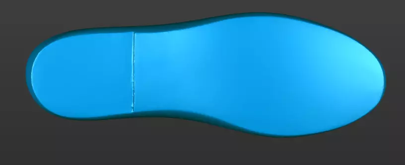 mens shoe last 3D print model_1