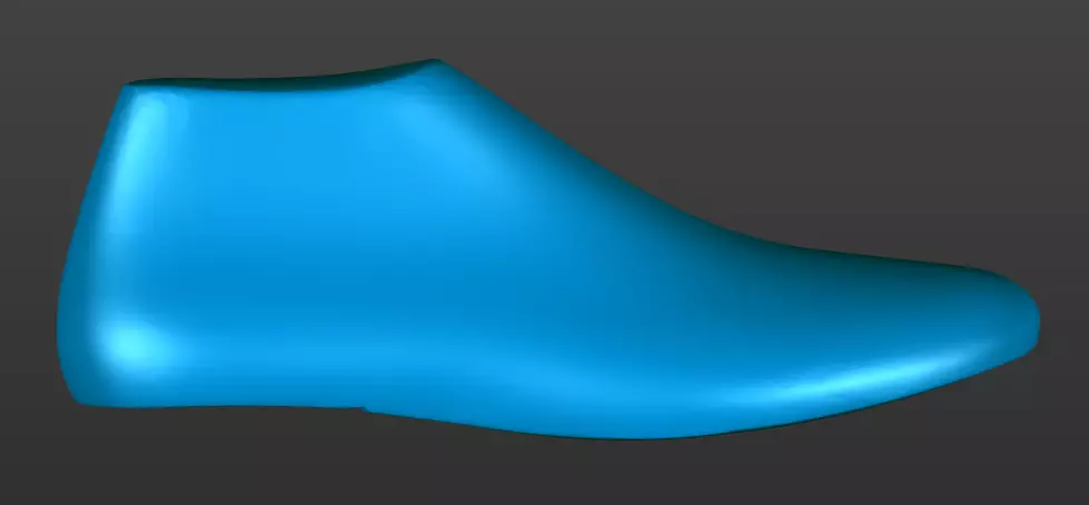 mens shoe last 3D print model_0