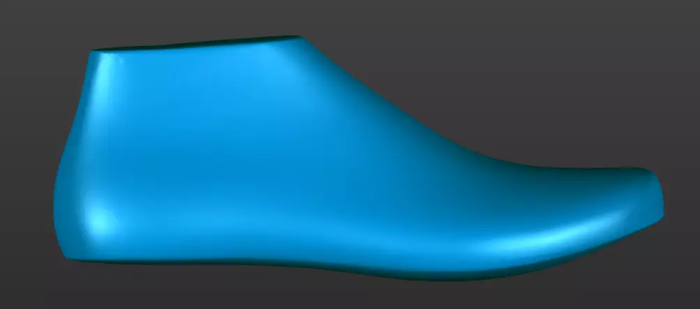 mens shoe last 3D print model_1