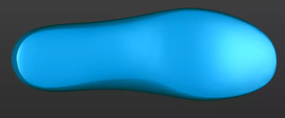 mens shoe last 3D print model_2