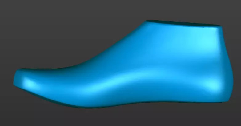 mens shoe last 3D print model_4