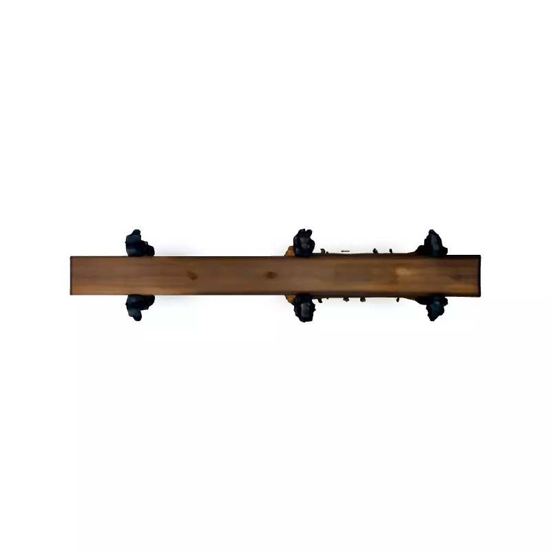 Realistic Sliding Barn Door 3D Model Low-poly 3D model_7