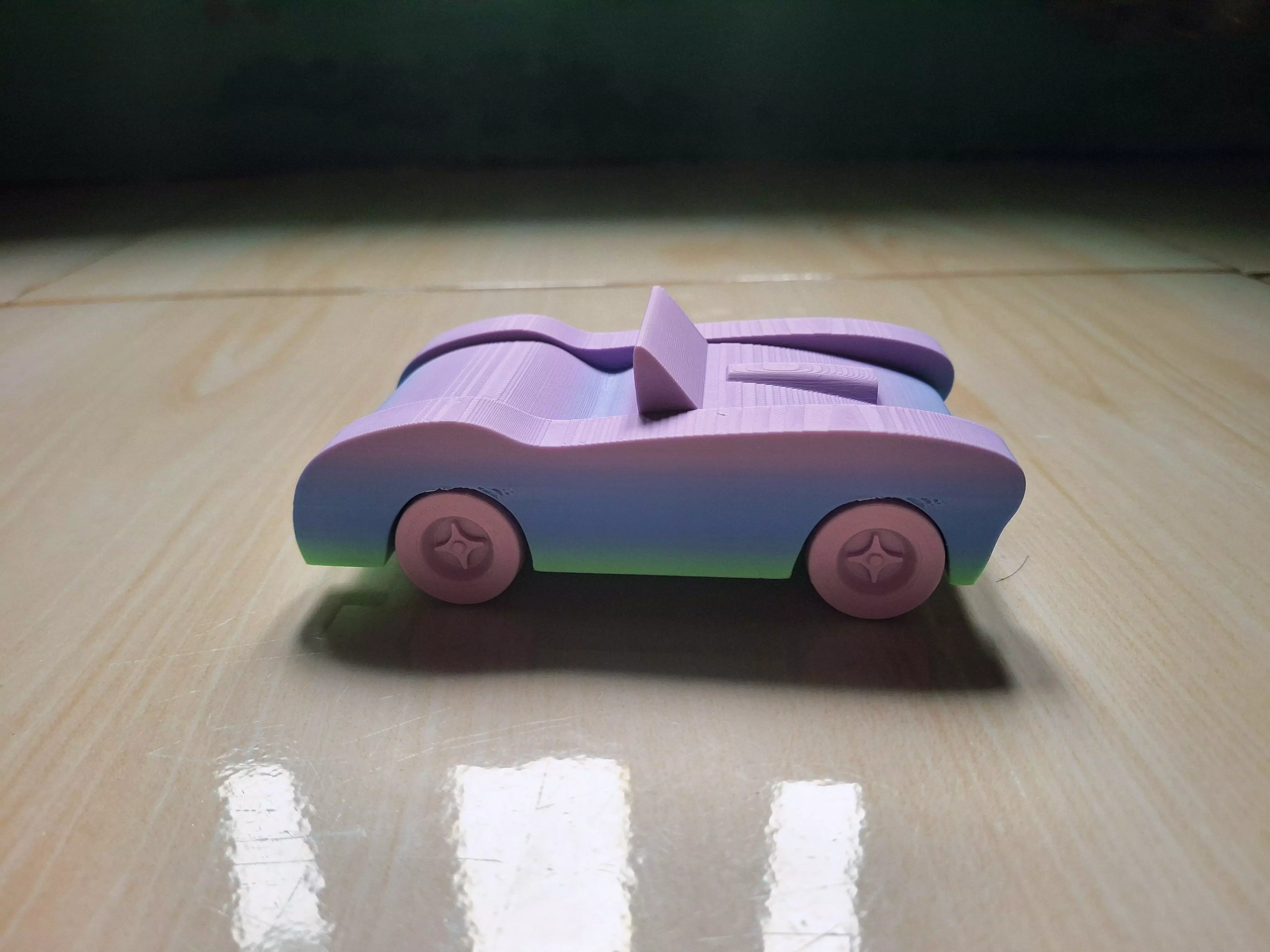 Old Vintage Car 3D Print Model 3D print model_3