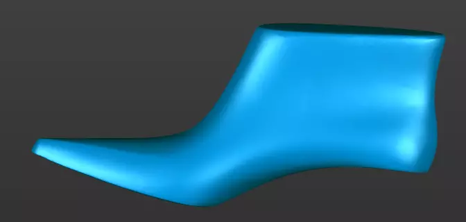 womens shoe last 3D print model_4