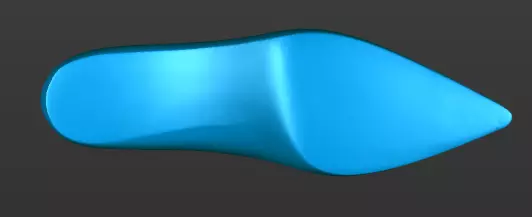 womens shoe last 3D print model_2