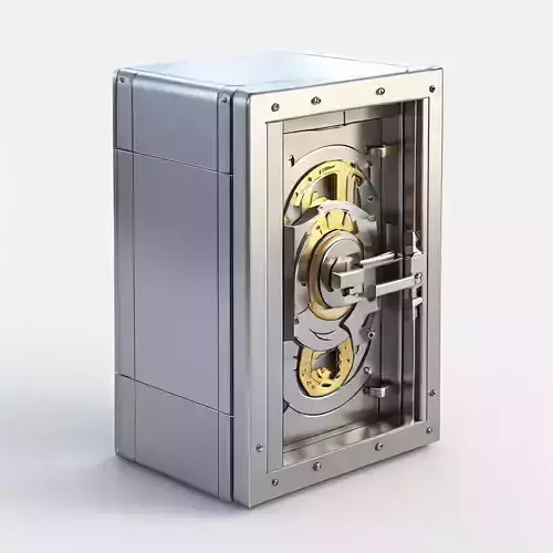 HighSecurity Bank Vault 3D Model