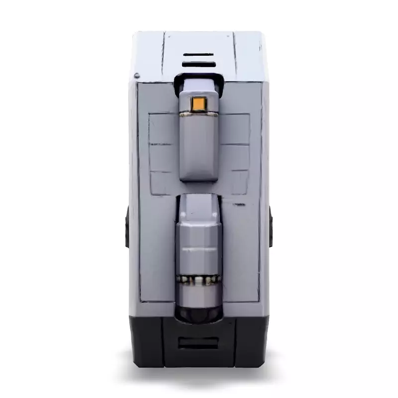 SciFi Power Core Game Asset Low-poly 3D model_3