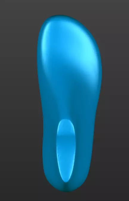 mens shoe last 3D print model_3