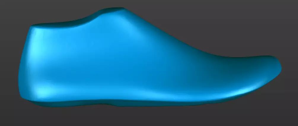 mens shoe last 3D print model_0