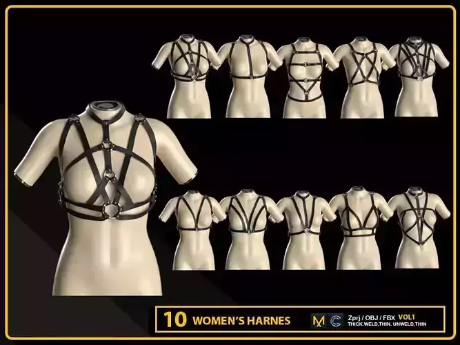10 WOMEN HARNES