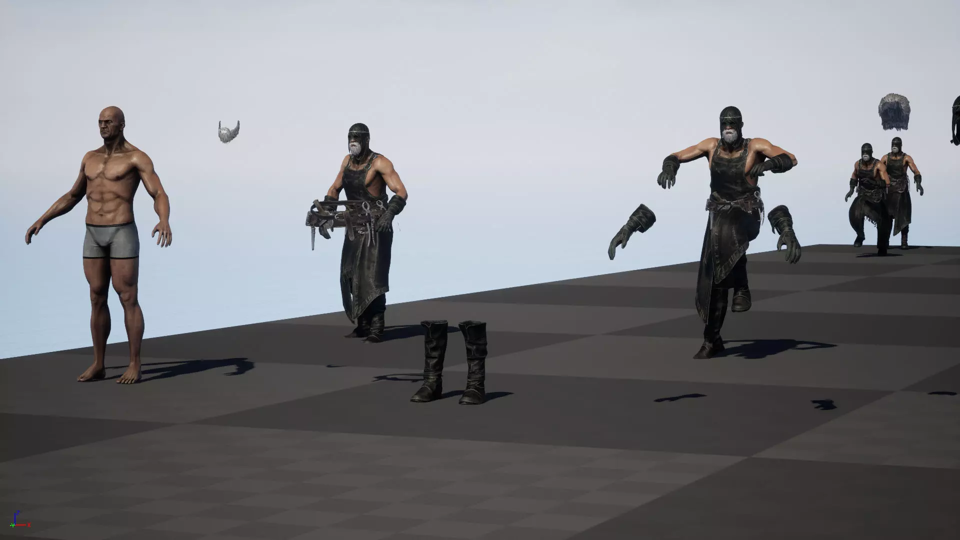 BlackSmith Low-poly 3D model_33