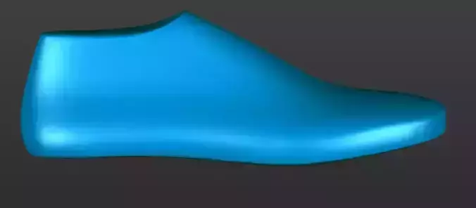 mens shoe last 3D print model mens shoe last 3D print model