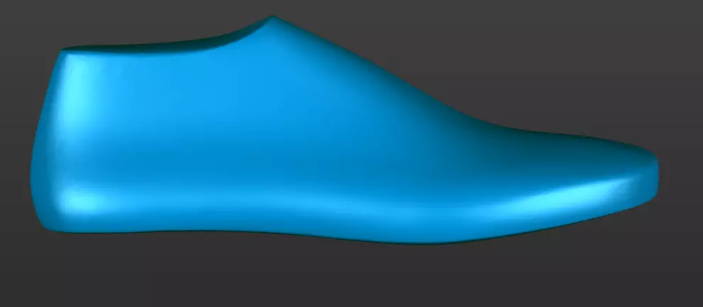 mens shoe last 3D print model_0