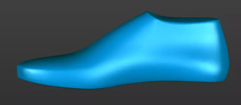 mens shoe last 3D print model_2