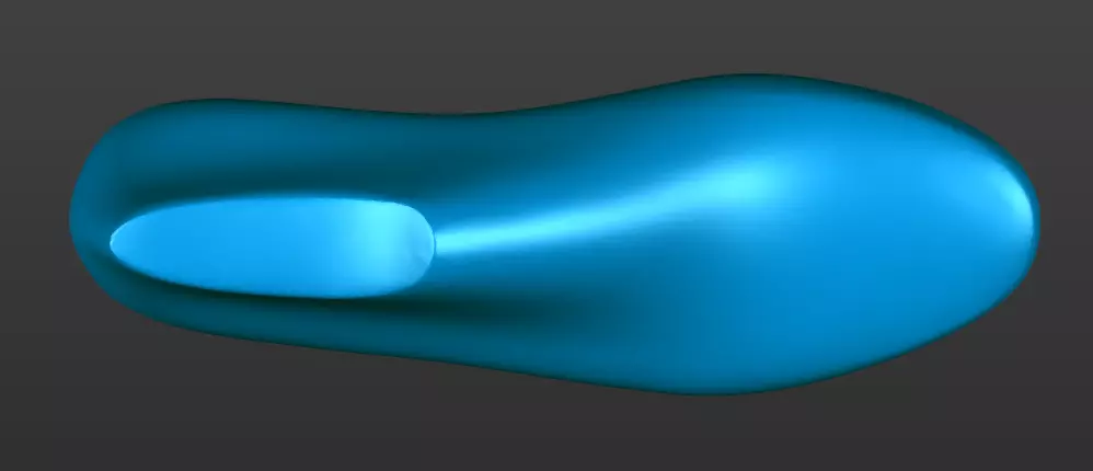 mens shoe last 3D print model_1