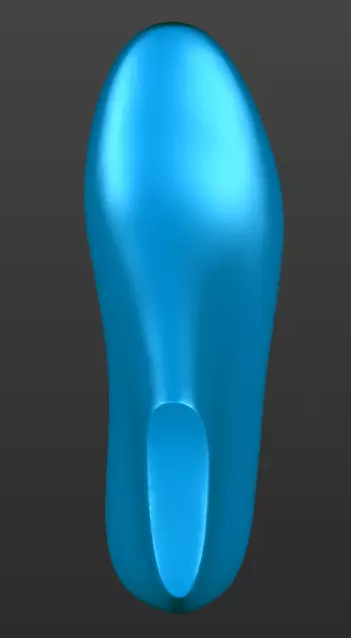 mens shoe last 3D print model_3