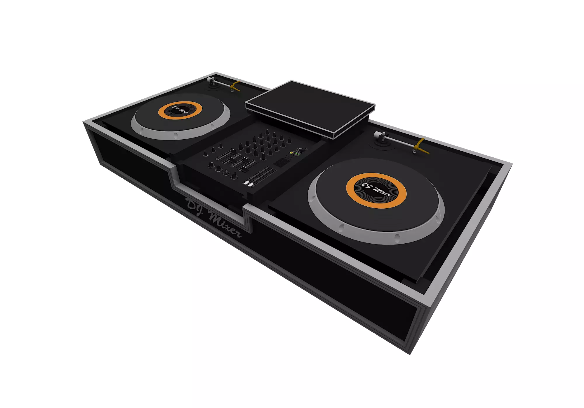 DJ box 3D model
