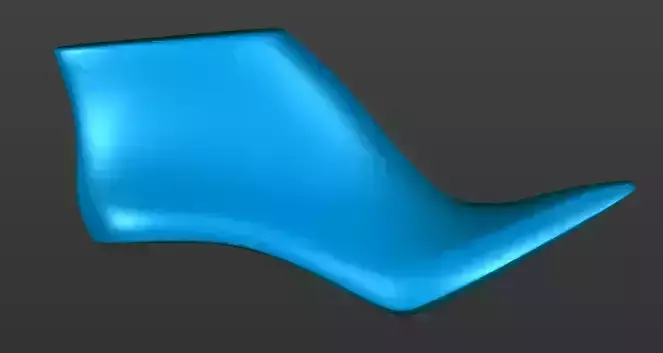 womens shoe last 3D print model