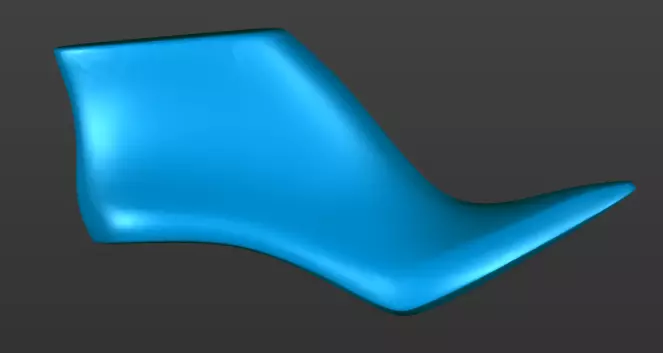 womens shoe last 3D print model_0
