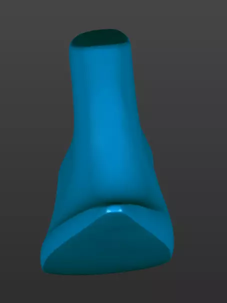 womens shoe last 3D print model_5