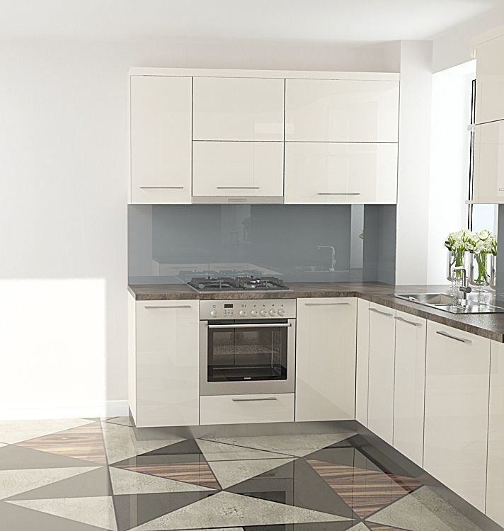 Bianco Kitchen 3D model_3