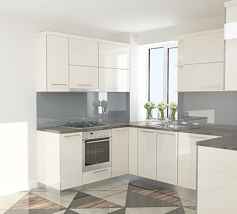 Bianco Kitchen 3D model_2