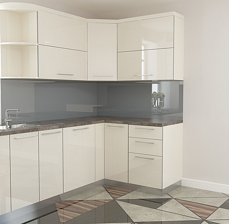 Bianco Kitchen 3D model_4