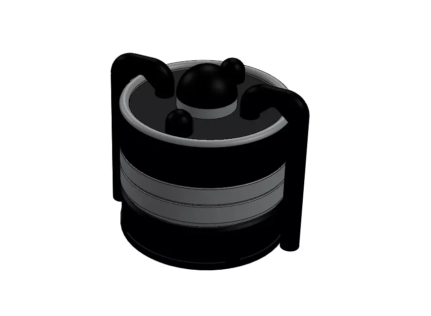 Oil Tank - Viseroy Nute Gunray Ship - Invasion of Planet Naboo 3D print model_1