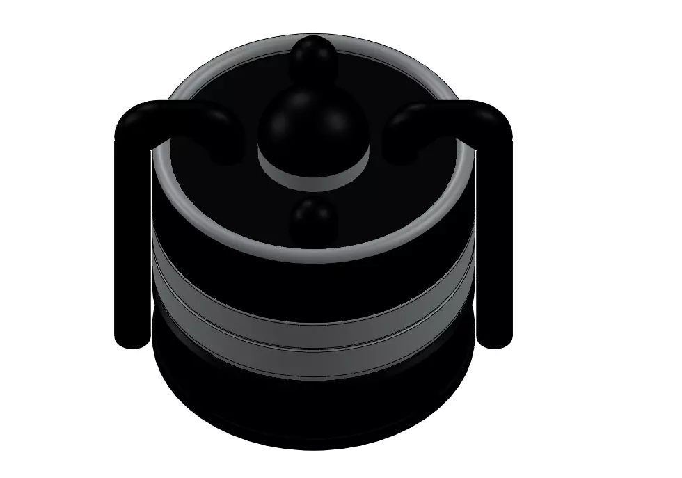 Oil Tank - Viseroy Nute Gunray Ship - Invasion of Planet Naboo 3D print model_3