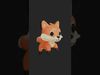 Cartoon Chibi Fox 3D Model Rigged  Animated Blender Ready Low-poly 3D model_3