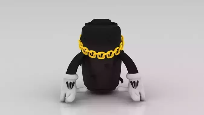 barrel bot toy 3D printable model   3D print model