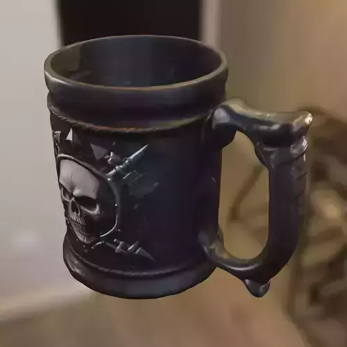 Skull Warrior Mug