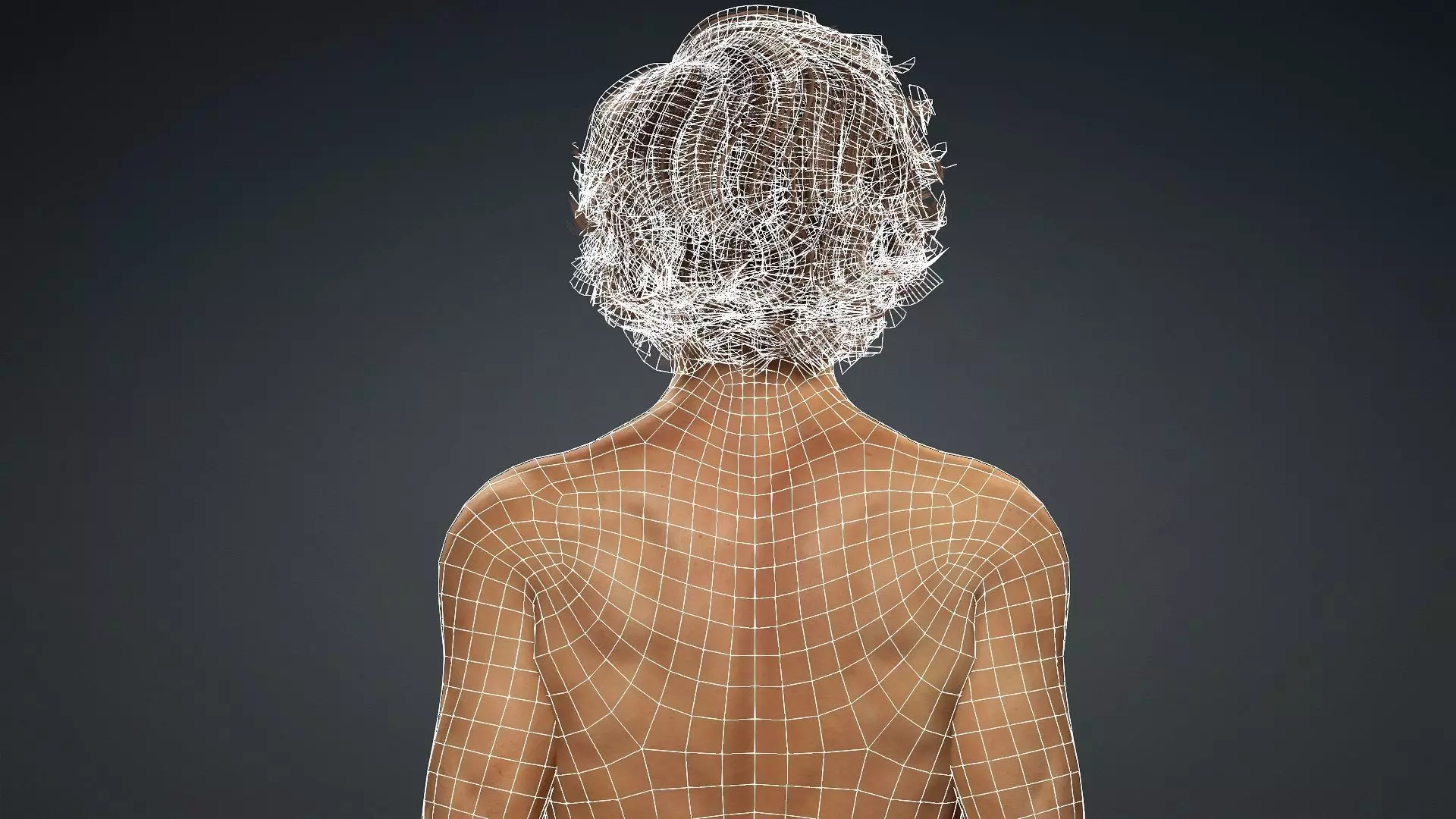 Muscular Teen Boy 3D Model 3D model_16