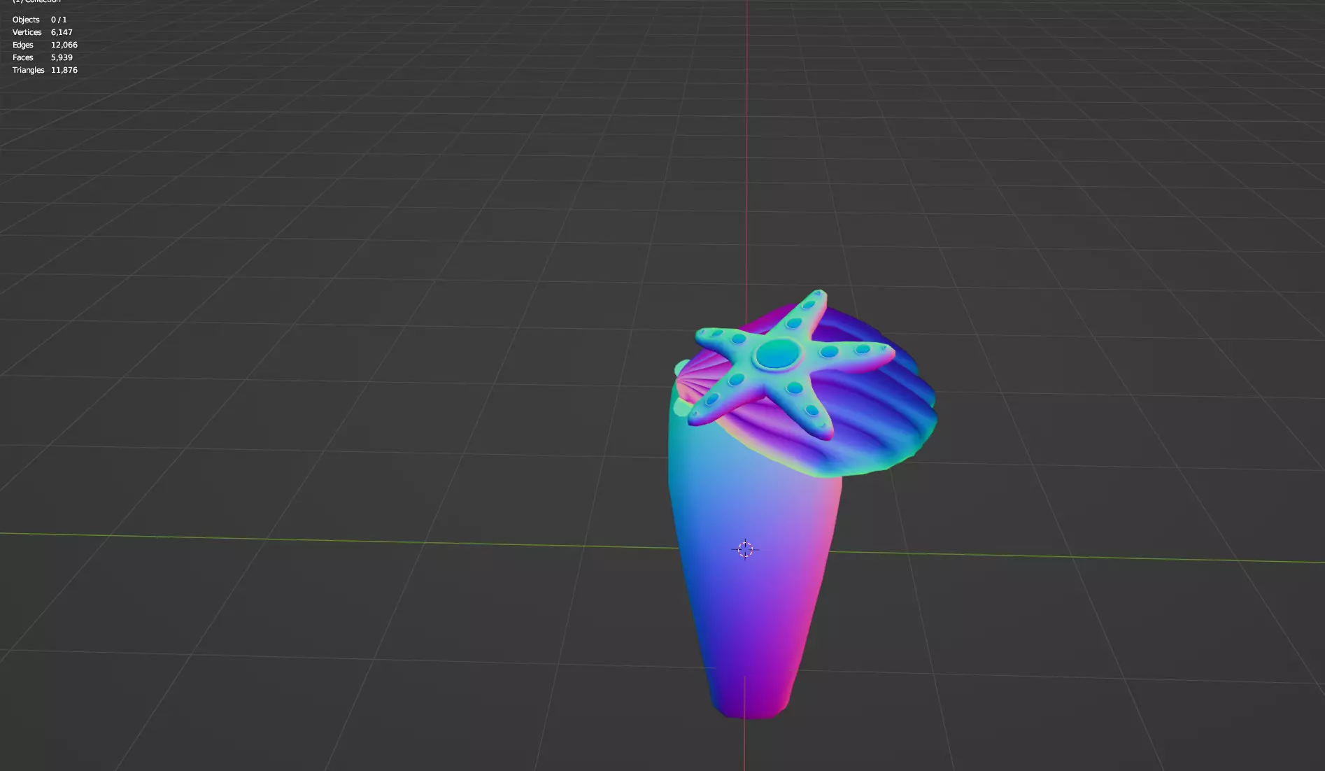 seashell ring design 3D model_10