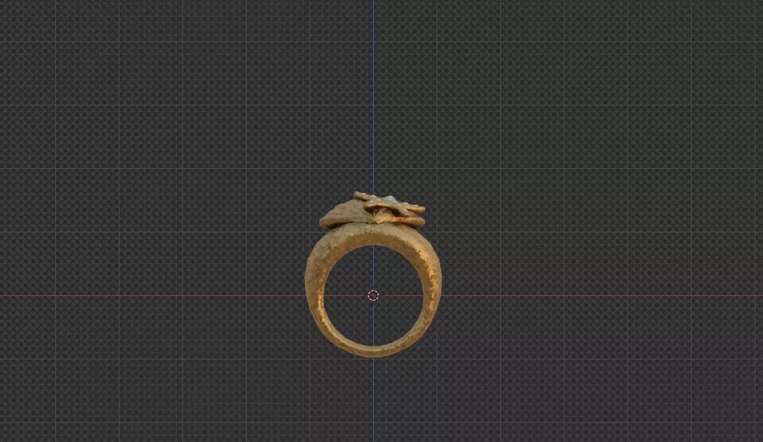 seashell ring design 3D model_7