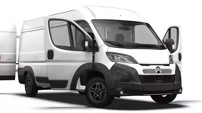 Citroen Jumper Van L3H2 HQInt UKspec 2026 3D model