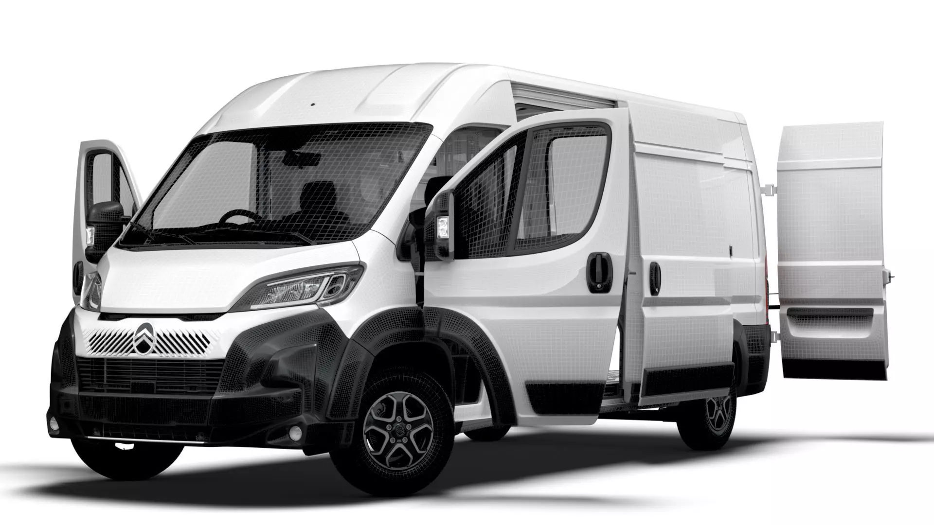 Citroen Jumper Van L3H2 HQInt UKspec 2026 3D model_22