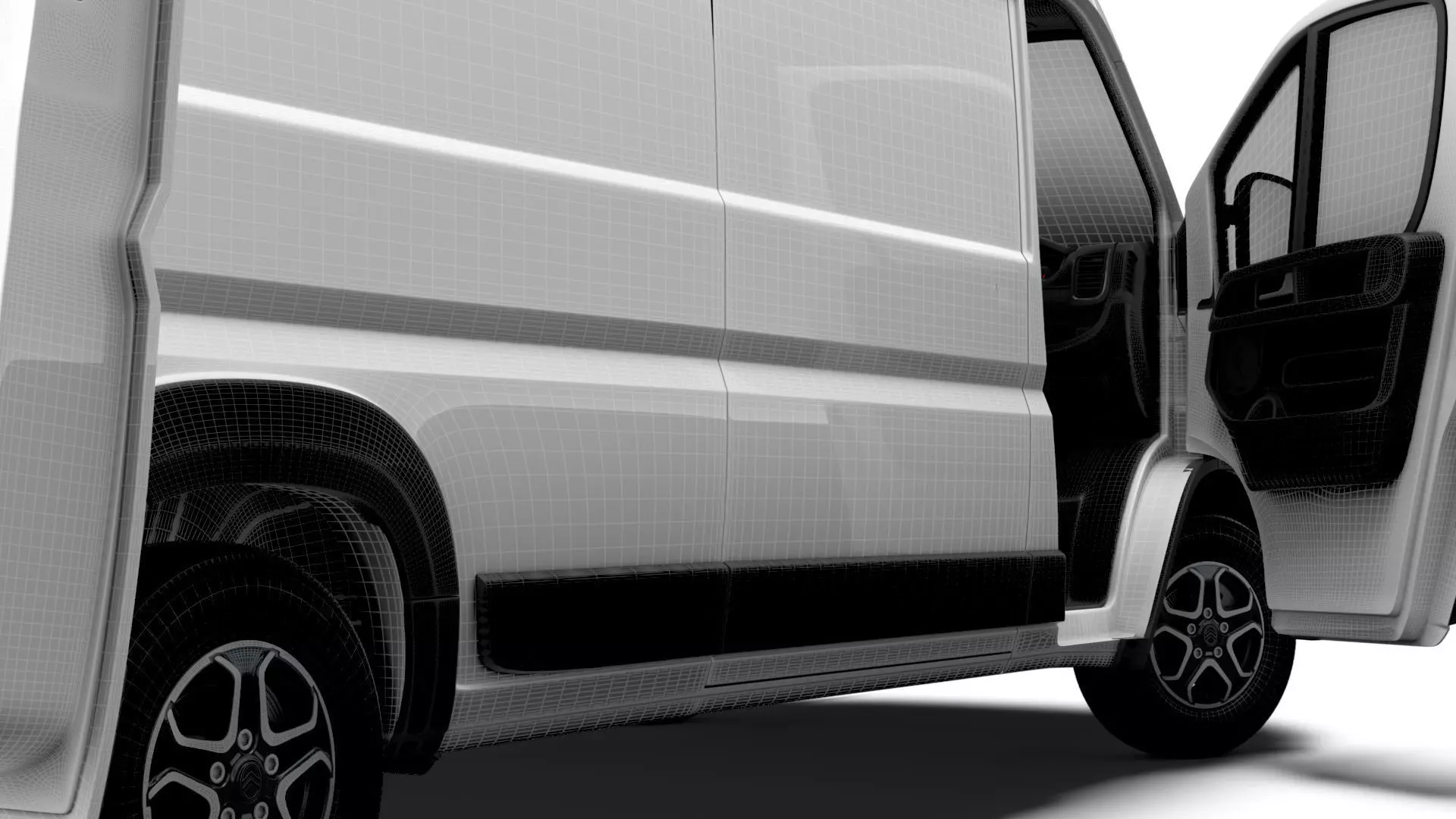 Citroen Jumper Van L3H2 HQInt UKspec 2026 3D model_25
