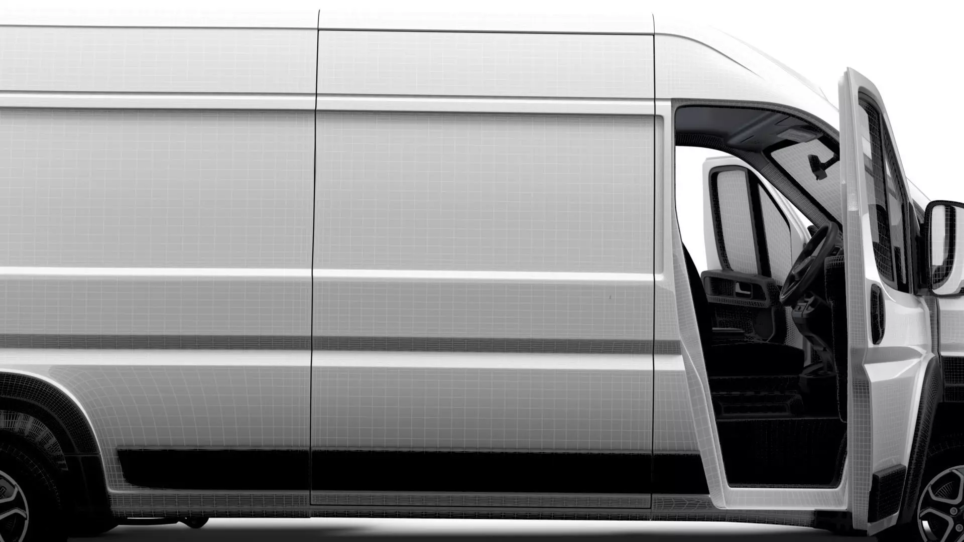 Citroen Jumper Van L3H2 HQInt UKspec 2026 3D model_15