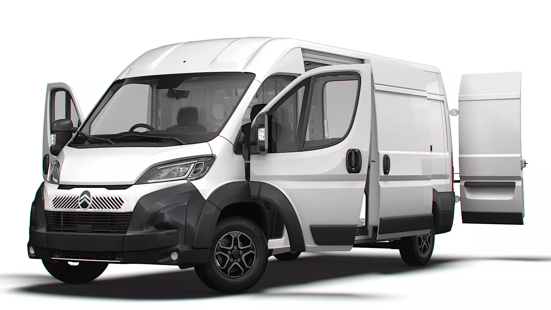 Citroen Jumper Van L3H2 HQInt UKspec 2026 3D model_8