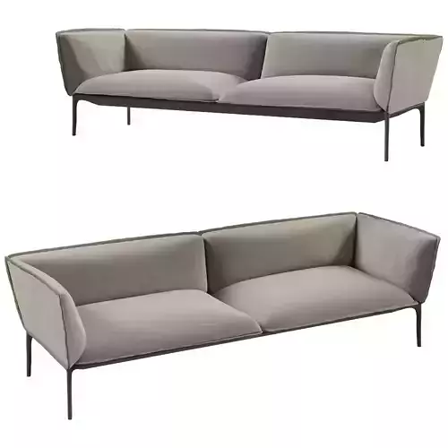 Contemporary Designer Sofa 3D Model