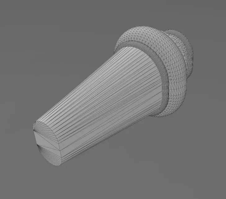 Oblang nightstand chest table foot  3D print model_13