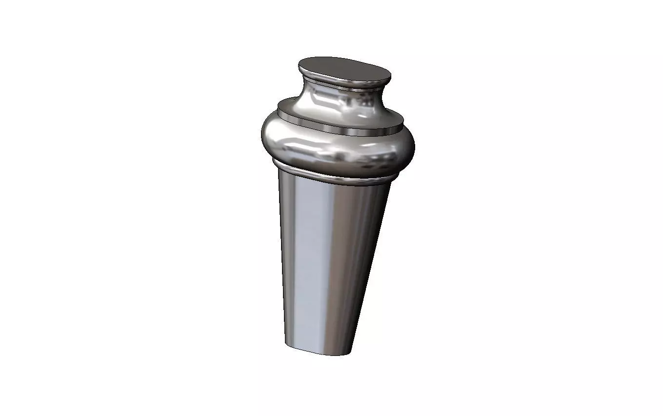 Oblang nightstand chest table foot  3D print model_9