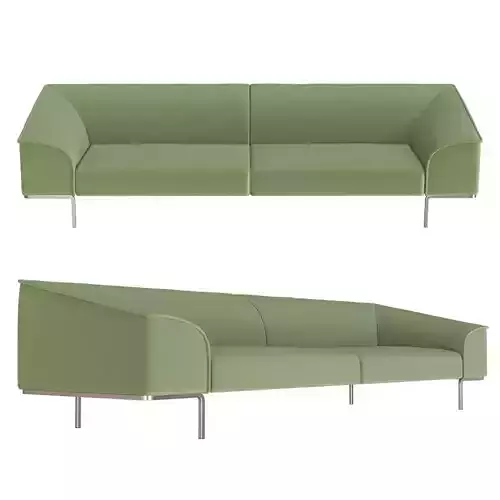 Minimalist Seam Sofa 3D Model 